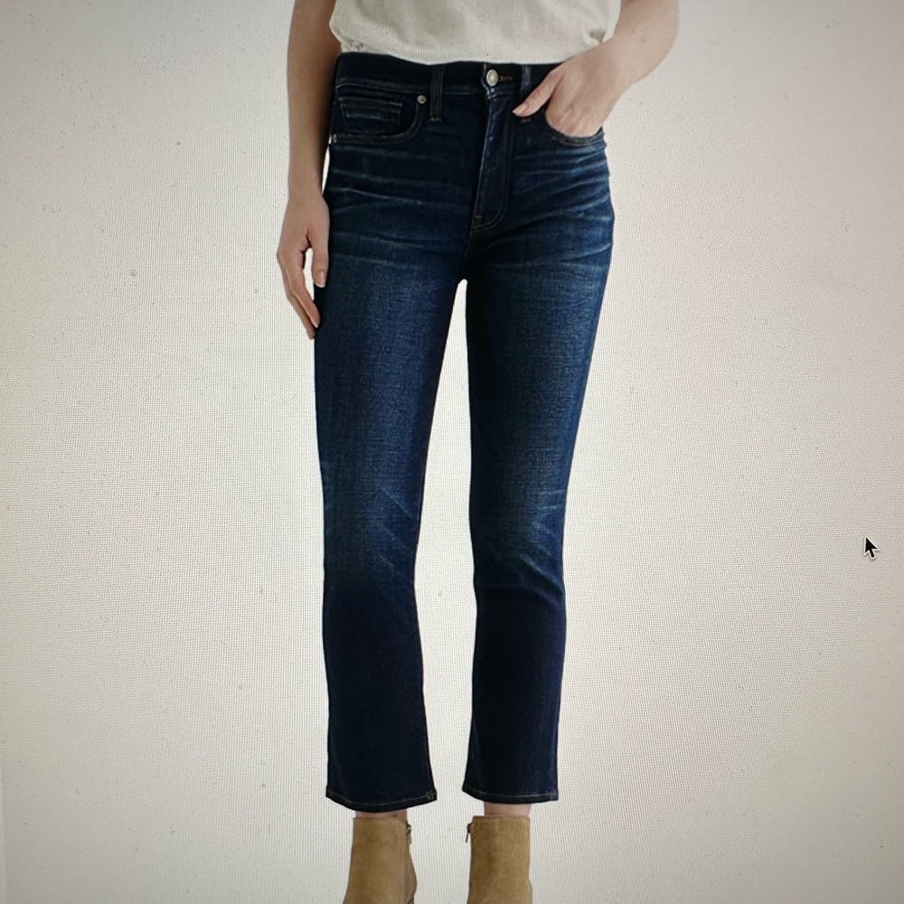 Lucky Brand Women’s High Rise Zoe Straight Jean